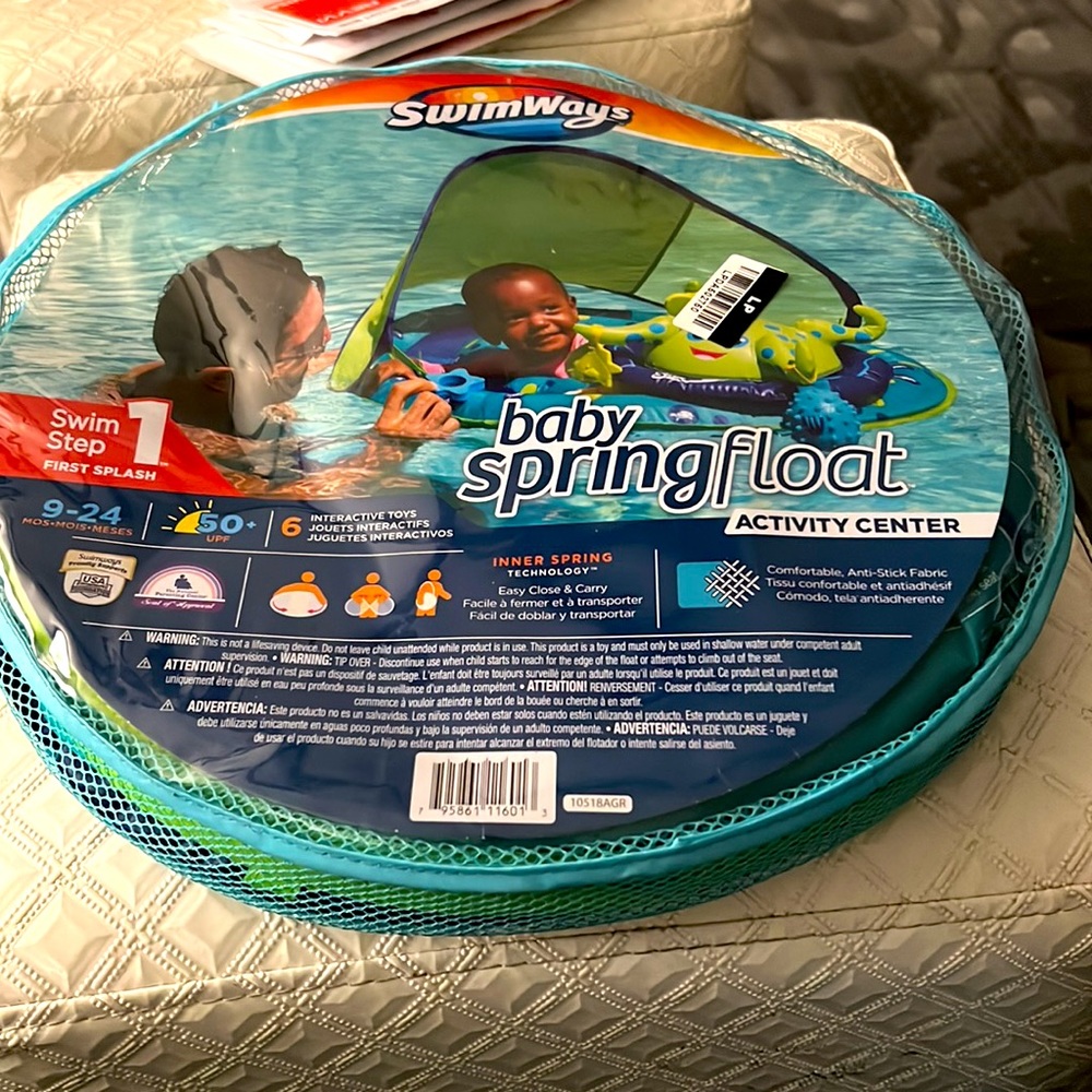 Baby spring Float activity center step one